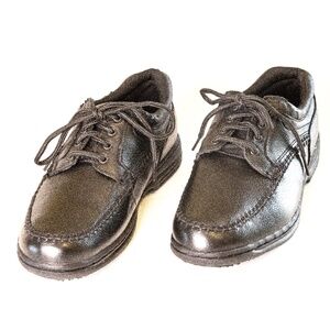 Size 8 1/2 Black Leather Earth Shoe For Boys/Men